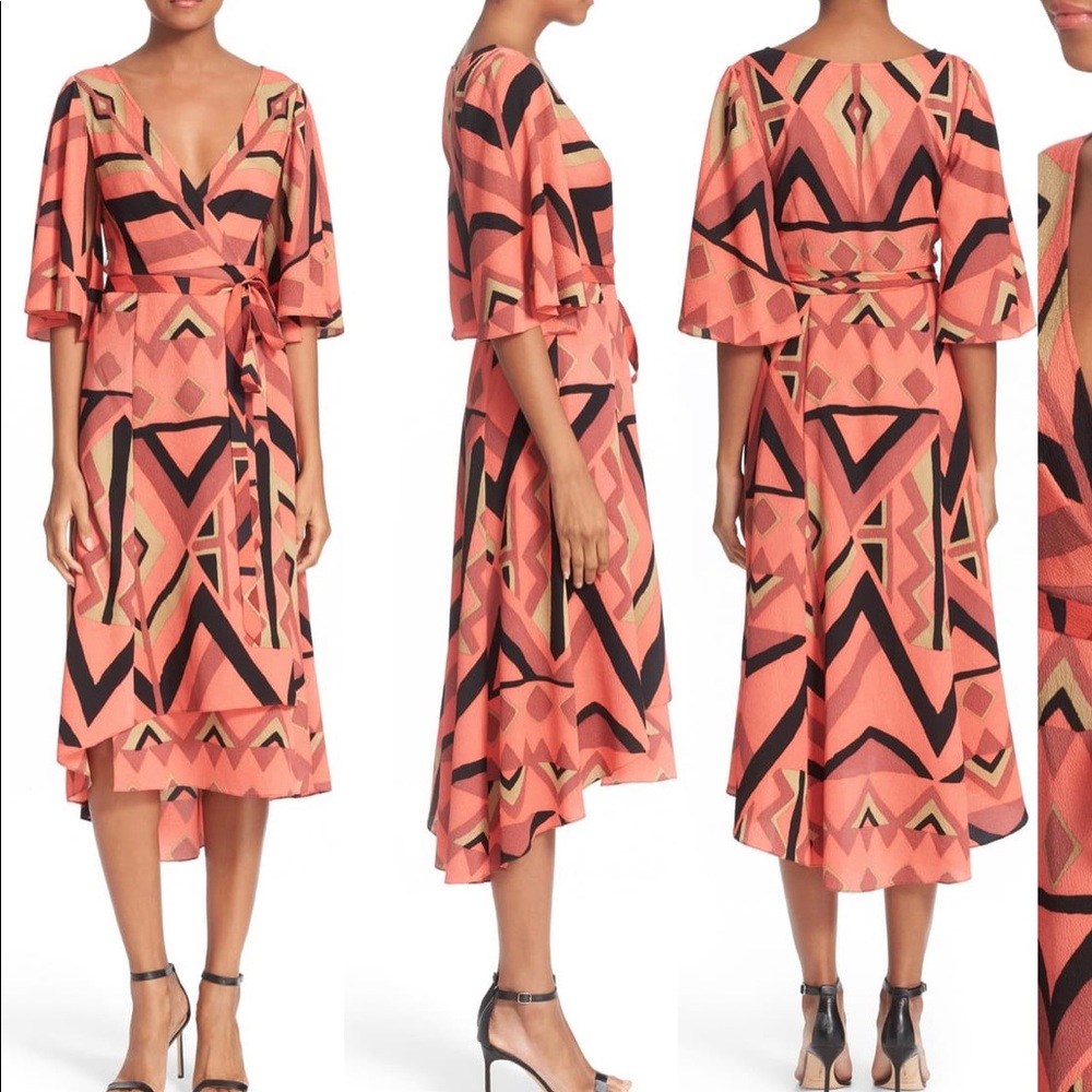 Tracy Reese Kimono Wrap Dress